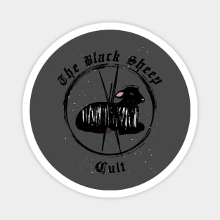 The Black Sheep Cult Sacrificial Lamb Magnet